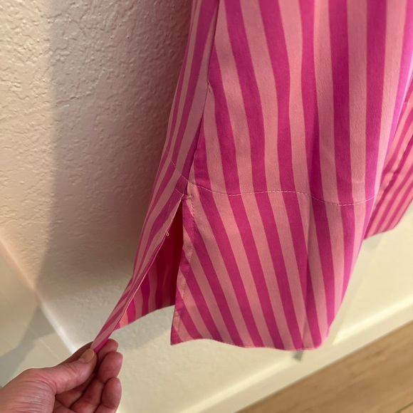 Buddy Love Dress - Vibrant Pink Striped Dress - Size Small - NWT - Picture 6 of 10